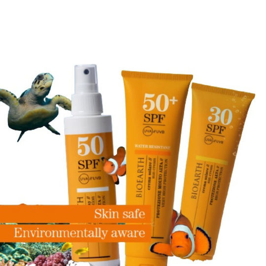 Bioearth Reish & Aloe Vera Αντηλιακή Κρέμα Προσώπου SPF30 50ml