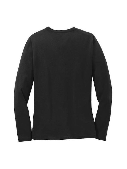 Takeposition More Coffee Women's Blouse Long Sleeve Black