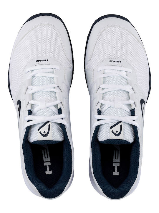 Head Revolt Court Padel-Schuhe Weiß