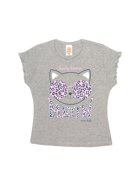 Nina Club Kinder-Pyjama Gray