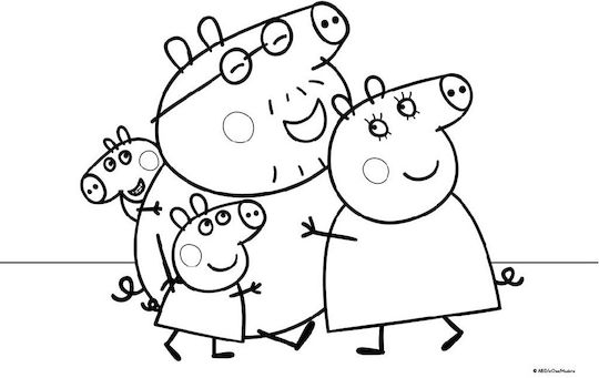 Diakakis Zeichenblöcke Peppa Pig C4 (22,9 x 32,4 cm)