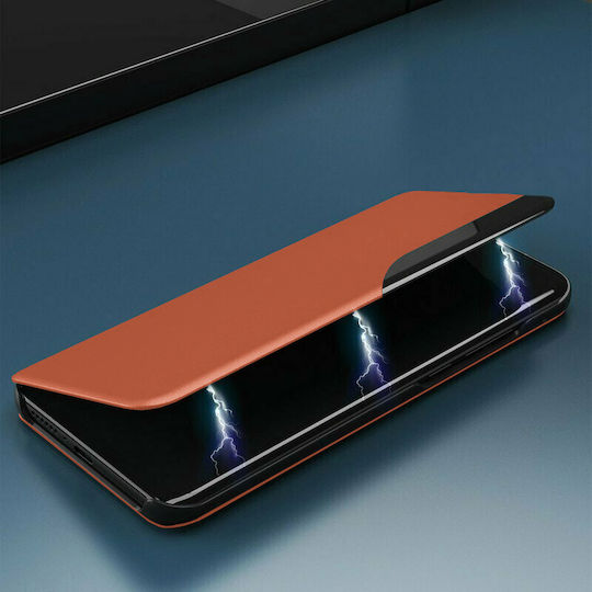 Techsuit Efold Buchen Sie Kunststoff Orange (Oppo Reno8 Pro eFold Serie - Orange)