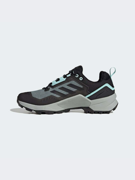 Adidas Terrex Swift R3 Bărbați Pantofi de Drumeție Impermeabil cu Membrană Gore-Tex Semi Flash Aqua / Core Black / Preloved Yellow