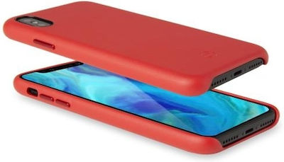 Celly Superior Coperta din spate Plastic Roșu (iPhone XS Max) SUPERIOR999RD