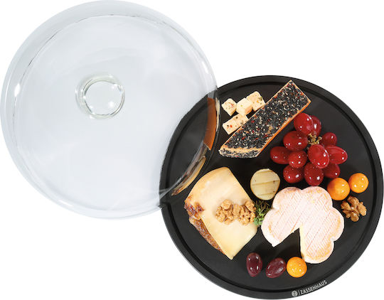 Zassenhaus Cheese Dish Wooden Transparent