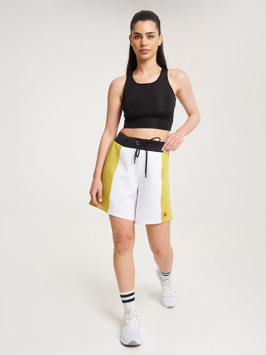 Hanae Women's Sporty Shorts Yellow
