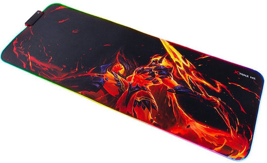 Xtrike Me MP-605 Gaming Mouse Pad XXL (800mm) With RGB Lighting Black MP-605