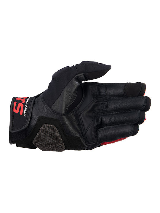 Alpinestars 4 Seasons Leather Black/White/Bright Red