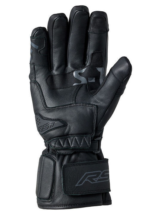 RST S-1 Winter Leather Waterproof Black