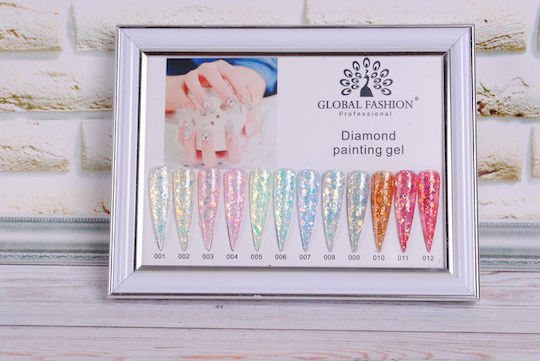 Global Fashion Nail Gel Blue