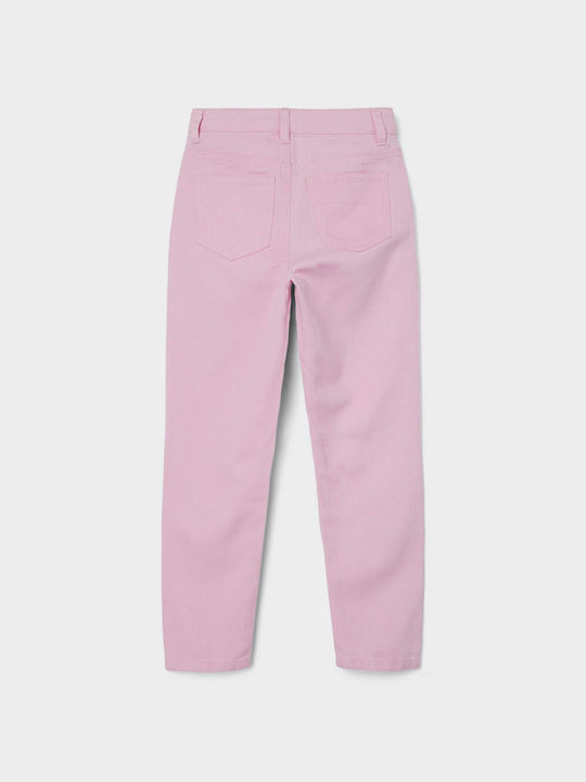 Name It Girls Denim Trouser Pink