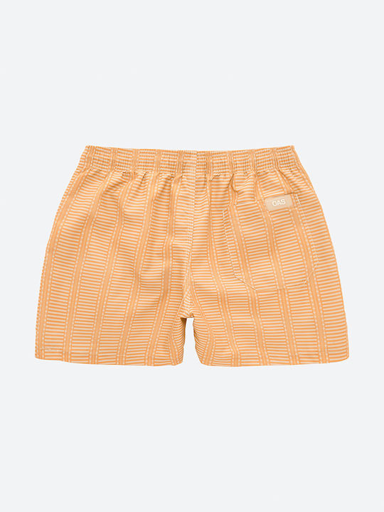 OAS Sunset Ladder Swim Shorts Yellow