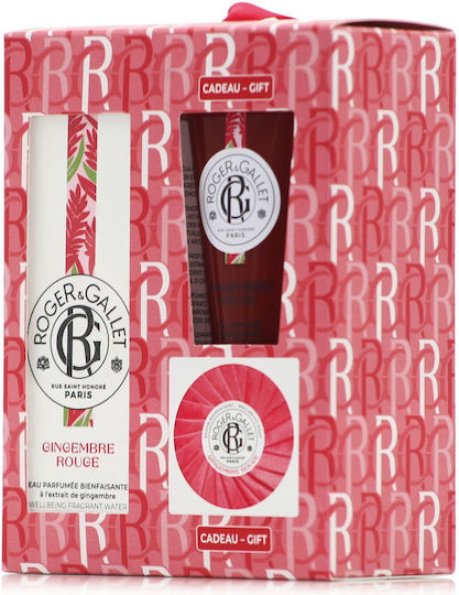 Roger & Gallet Gingembre Rouge Γυναικείο Σετ 3τμχ