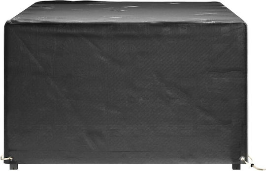 vidaXL Waterproof Dining Table Cover Black 180x122x75cm