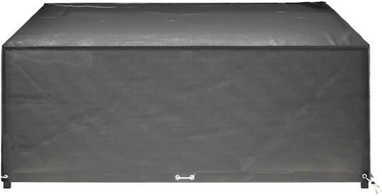 vidaXL Waterproof Dining Table Cover Black 300x200x75cm