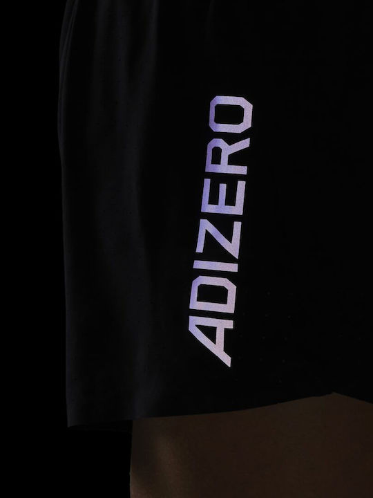 Adidas Adizero Αθλητική Ανδρική Βερμούδα Μαύρη