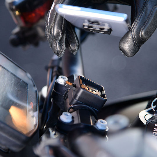 Oxford Handlebar Cliqr Cable Tie Mount Phone Motorcycle with Clip for Steering Wheel