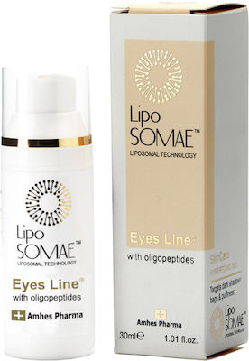 Lipo Somae Eyes Line Anti-îmbătrânire Cremă Pentru Ochi împotriva pentru Cearcăne cu Acid Hialuronic 30ml