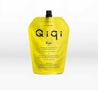 Qiqi Vega Permanent Straightening & Softening Solution Masca de păr pentru Anti-Frizz 150gr