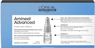 L'Oreal Professionnel Serie Expert Aminexil Advanced Αμπούλες Μαλλιών κατά της Τριχόπτωσης 10x6ml