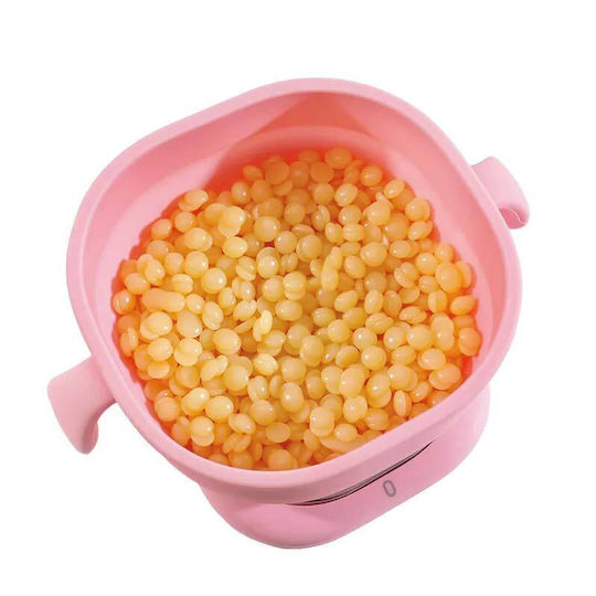 Wax Boiling Bowl Wax Warmer with Pot with Stand 400ml Pink 240W