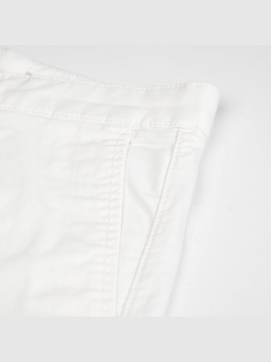 Prince Oliver Men's Shorts Chino White