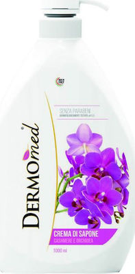 Dermomed Crema di Sapone Cashmere e Orchidea Cream Soap 1000ml