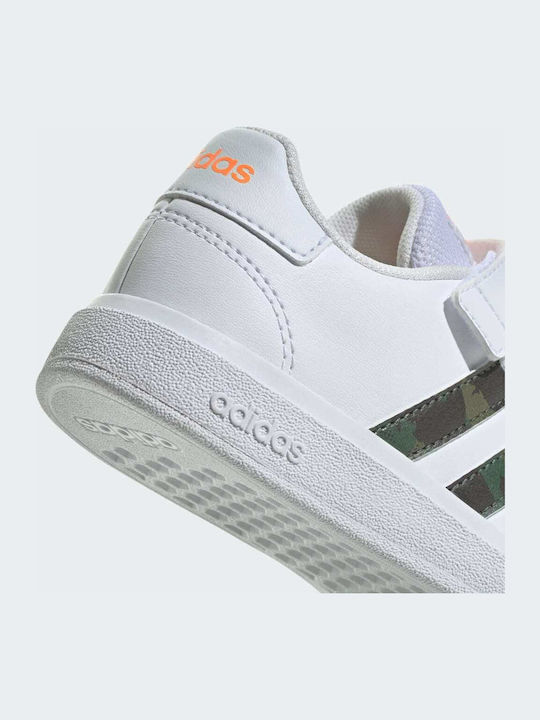 Grand Court GRAND COURT 2.0 Детски маратонки Low Cloud White / Screaming Orange