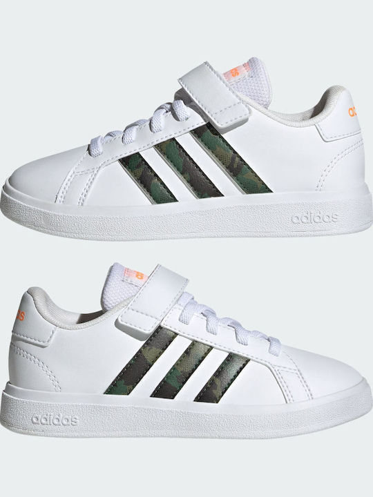 Grand Court GRAND COURT 2.0 Детски маратонки Low Cloud White / Screaming Orange
