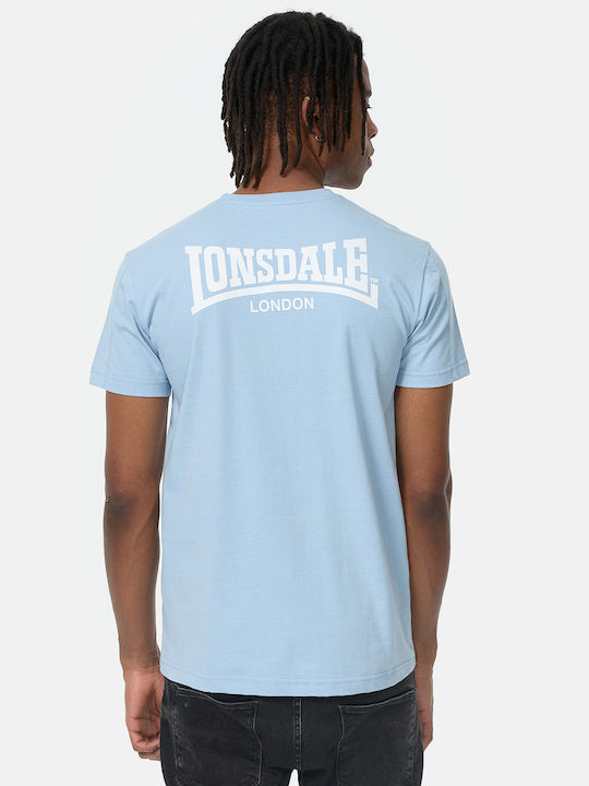 Lonsdale Ανδρικό T-shirt Κοντομάνικο Μπλε