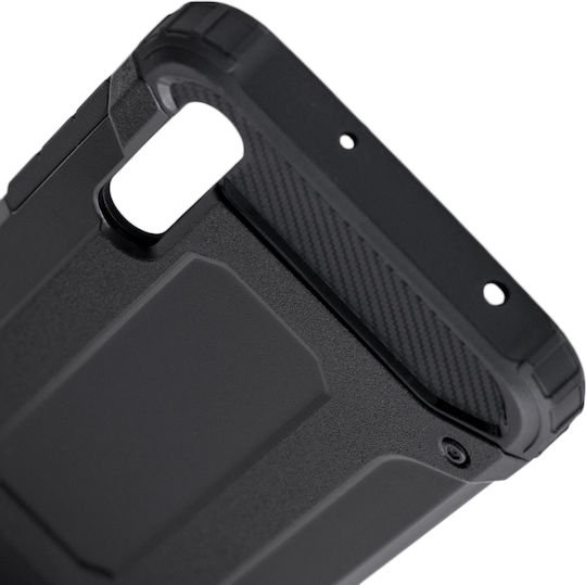 Techsuit Hybrid Back Cover Πλαστικό / Σιλικόνης Μαύρο (Huawei P20 Pro)