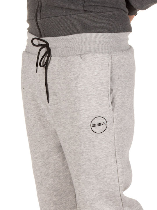 Sweatpants Without Elastic Gray