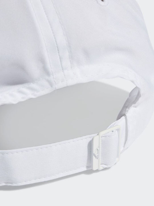 Embroidered Logo Lightweight Jockey Weiß