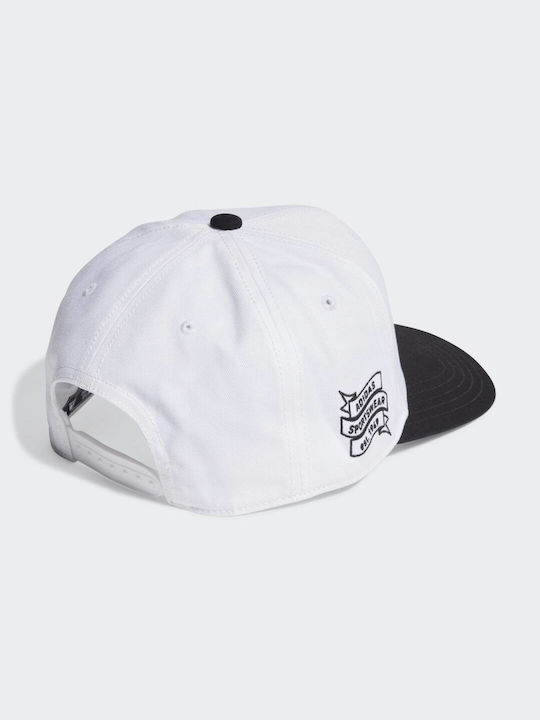 Adidas Men's Snapback Cap White