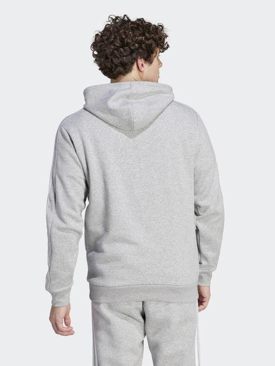 Essentials Sweatshirt With Hood Medium Grey Heather