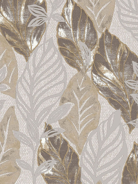 Wallpaper Vinyl Beige L1005xW53cm