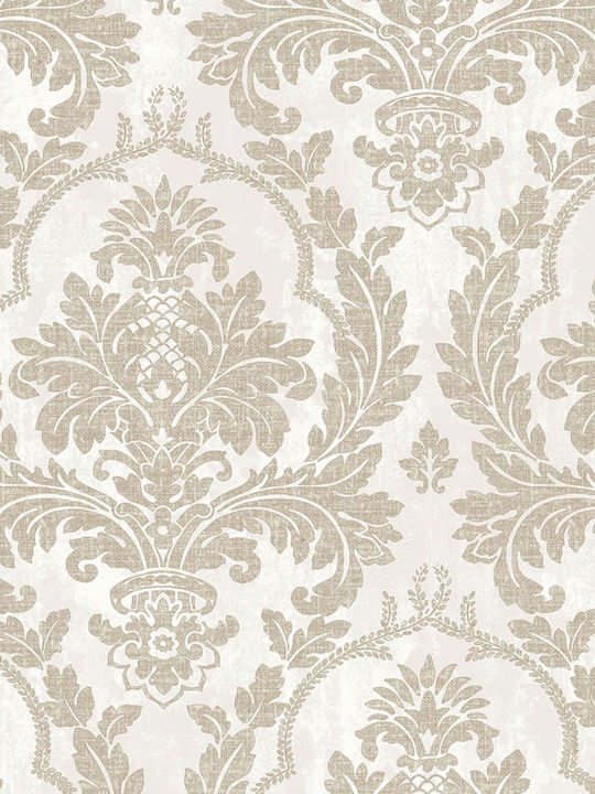 Wallpaper Vinyl Brown L1005xW53cm Washable