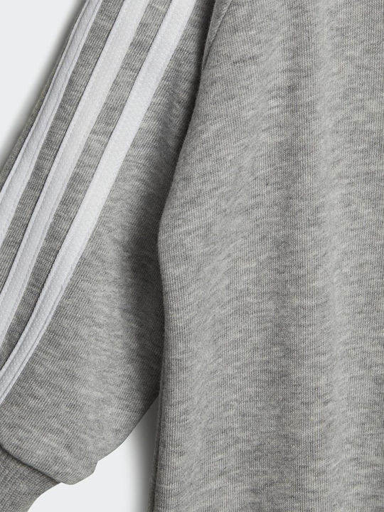 adidas Essentials 3-Stripes French Terrya Φορμάκι Γκρι