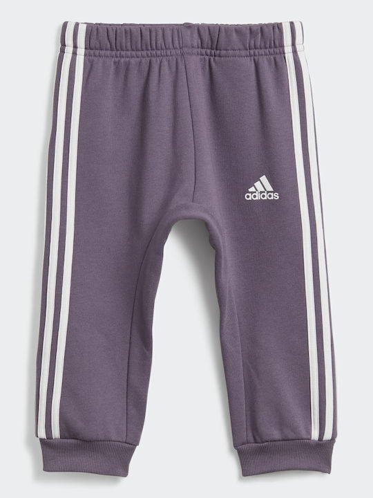 Kids Tracksuit With Top Purple 2 Pieces Performance