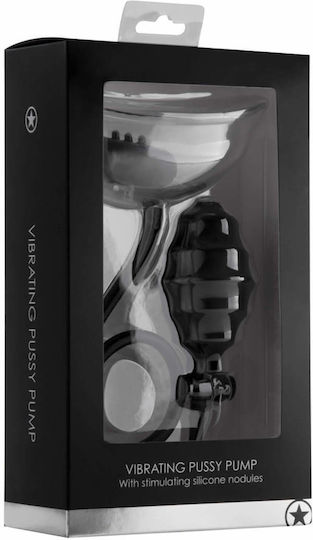 Shots Ouch! Vibrating Pussy Pump Black