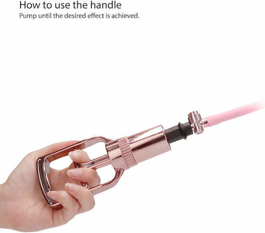 Shots Medium Triple Pump Set for Clitoris & Nipples Pink
