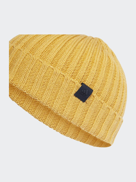 Fisherman Beanie Unisex Σκούφος Πλεκτός Preloved Yellow