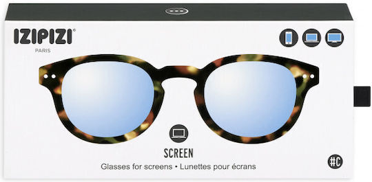 Izipizi Screen C Acetate Blue Light Blocking Glasses Tortoise