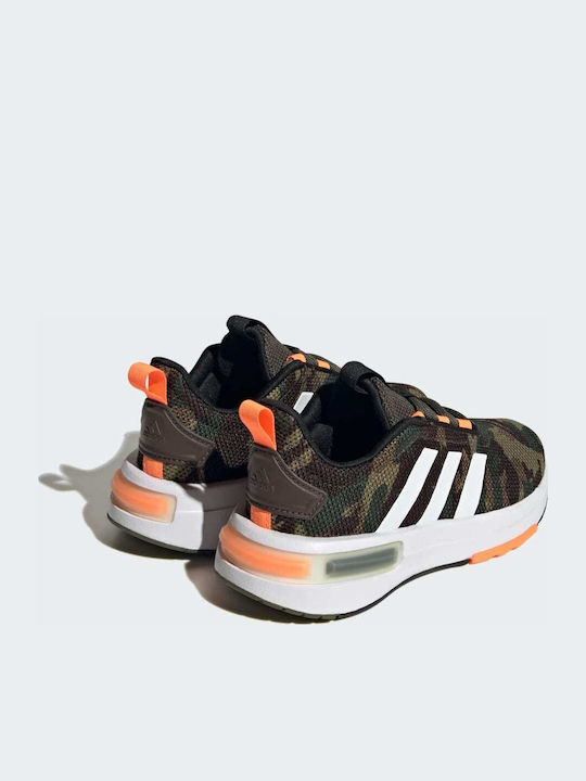 Racer Παιδικά Sneakers Shadow Olive / Cloud White / Screaming Orange
