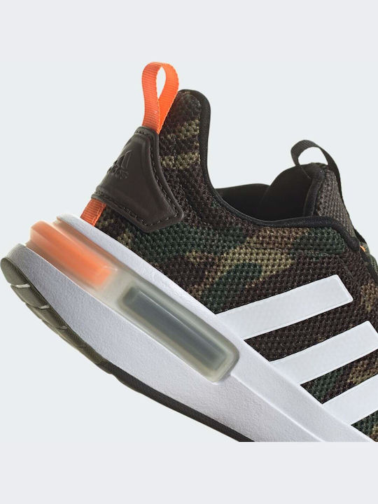 Racer Παιδικά Sneakers Shadow Olive / Cloud White / Screaming Orange