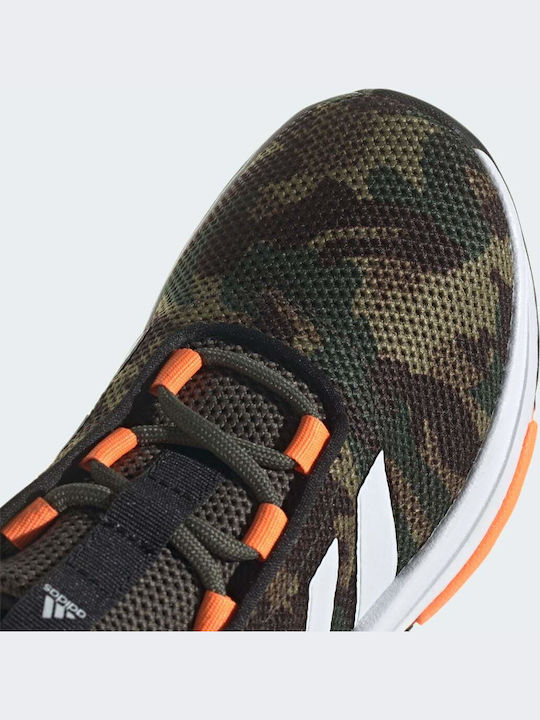 Racer Παιδικά Sneakers Shadow Olive / Cloud White / Screaming Orange