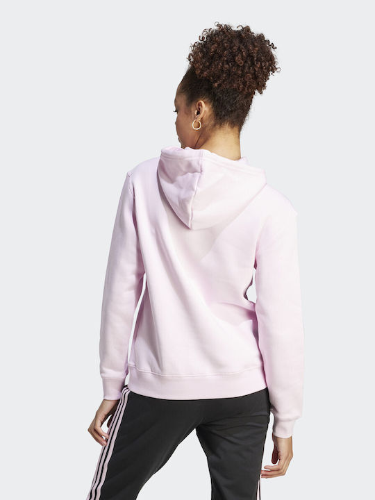 Adidas Women's Hooded Sweatshirt Pink