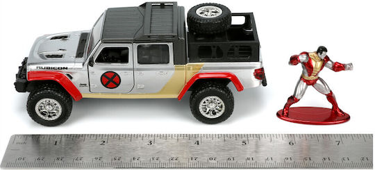 Jada Toys Marvel X-Men Colossus and 2020 Jeep Gladiator Diecast Model 1:32 with Jeep Gladiator X-Men Figure Height 7cm in Scale 1:32