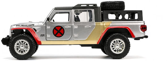 Jada Toys Marvel X-Men Colossus and 2020 Jeep Gladiator Diecast Model 1:32 with Jeep Gladiator X-Men Figure Height 7cm in Scale 1:32