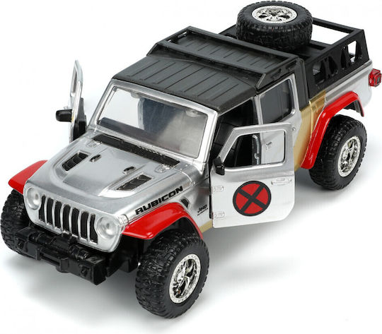 Jada Toys Marvel X-Men Colossus and 2020 Jeep Gladiator Diecast Model 1:32 with Jeep Gladiator X-Men Figure Height 7cm in Scale 1:32